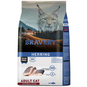 Bravery Adult Cat Sterilized Herring