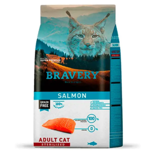 Bravery Adult Cat Sterilized Salmon