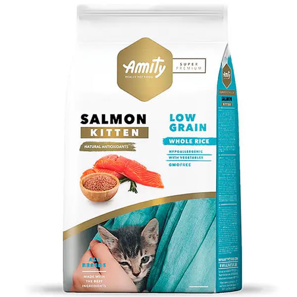 Amity Low Grain Salmon Kitten