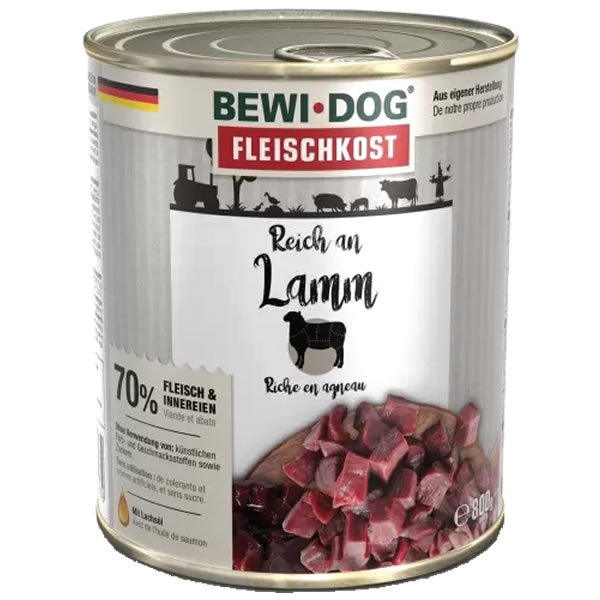 Bewidog Rico en Cordero 800 grs