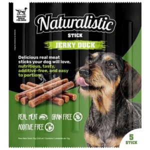 Naturalistic Perro Tiras de Pato 5 Unidades