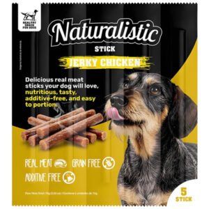 Naturalistic Perro Tiras de Pollo 5 Unidades