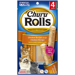 Inaba Churu Rolls Gatos Pollo